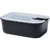 Mepal EasyClip Frischhaltedose 1000 ml - Nordic black - Meal prep box - Frischhaltedosen mit Deckel