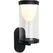 Briloner LED-Akku-Außenwandleuchte 3930015, schwarz, Touchdimmer