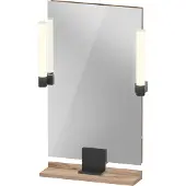 Duravit LED-Spiegel 9 W Sivida 45x65x3,6cm, E Ma., Leu., au, stl, G sw
