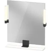 Duravit LED-Spiegel 9 W Sivida 65x65x3,6cm, w m, Leu., au, stl, Gr. sw