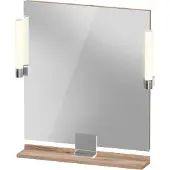 Duravit LED-Spiegel 9 W Sivida 65x65x3,6cm, E Marm, Leu., au, stl, G c