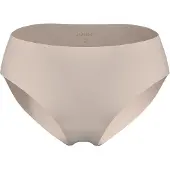 JOOP! Slip JOOP "Sensation", Damen, Gr. 36, beige (natur), Obermaterial: 85% Polyamid, 15% Elasthan, unifarben, körpernah, Unterhosen Slip, mit flachen Abschlüssen für Tragekomfort
