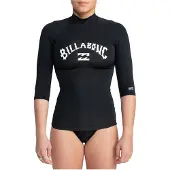 Billabong Funktionstop "Tropic Surf", Damen, Gr. XS, schwarz, Obermaterial: 85% Microfaser, 15% Elasthan., Badeanzüge Funktionstop