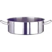 Sambonet Serie 2000 Edelstahl satiniert Bratentopf 36 cm P0030-P00006-12009-36