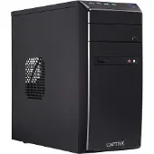 Captiva Business-PC "Power-Starter I95-754", schwarz-weiß (schwarz), Microsoft Windows 11 Pro (64 Bit), keine Angaben, 32 GB RAM 2.000 GB SSD, Desktop-PCs, Business-PC