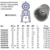 Tecnoseal Wurzelwellenanode 0.39kg