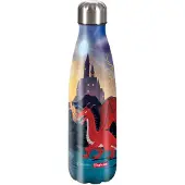 Step by step Schulzubehör Isolierte Edelstahl-Trinkflasche Xanadoo 500ml Dragon Drako