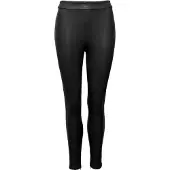 Maze Leggings "Leggings 42024012", Damen, Gr. L, US, schwarz, Obermaterial: 60% Polyurethan PU. 40% Polyester COOLMAX PES(Coolmax)., Hosen Leggings