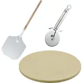 Rösle Pizzaset BBQ Silber (3er-Set)