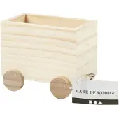 Creativ Company 57978, Unvollendeter handwerklicher Holzzuschnitt, Holz, Rechteckig, 1 Stück(e), 95 mm, 65 mm