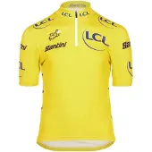 Santini Tour De France Gpm Leader Kurzarm-radtrikot Gelb 13 Years Gelb 13 Years