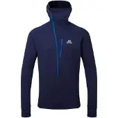 Mountain Equipment - Eclipse Hooded Zip T - Fleecepullover Gr S blau