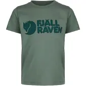 Fjällräven Logo T-Shirt Kinder grün