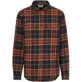 Fjällräven övik Twill Shirt M autumn leaf-dark navy (215-555) S
