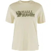 Fjällräven Lush Logo T-shirt W chalk white (113) M