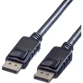 Roline DisplayPort Kabel, DP ST - ST, schwarz, 5 m