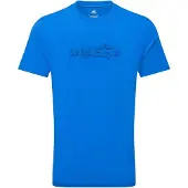 Mountain Equipment - Groundup Skyline Tee - Funktionsshirt Gr XL blau
