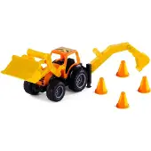Cavallino Grip Excavator Traktor mit Gummireifen, 38,5 cm
