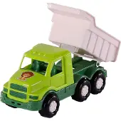Cavallino Toys Safari Torpedo Kiepvrachtwagengrün, 26,5 cm