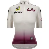 Santini Tour De France Avec Zwift Yellow 2025 Kurzarm-radtrikot