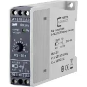 BTR NETCOM BTR 110304412003 Zeitrelais 230V AC/24V AC/DC RKAk-E10 grün 0,5-10s 1W 250V/6A - 2 Stück