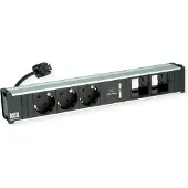 Bachmann CONI Steckdosenleiste 3xSchutzkontaktdosen 1xUSB Charger 2xCustom - Steckdosenleiste