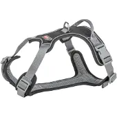 Trixie Premium Active Geschirr - schwarz - 60–75 cm/25 mm