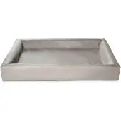 Bia Bed Kunstleer Hoes Hondenmand Taupe