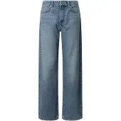 Pepe Jeans für Damen. PL204902ID6 Jeans Lose St Lw Nicky blau (29/32), Lässig, Baumwolle, Denim, Nachhaltig