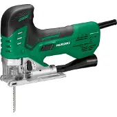 HiKOKI CJ160VA, Oberer Griff, Schwarz, Grün, 2800 SPM, 16 cm, 800 SPM, 2,6 cm