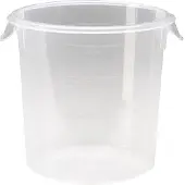Rubbermaid Runder Vorratsbehälter, 7,6 l, durchsichtig, Inhalt 12
