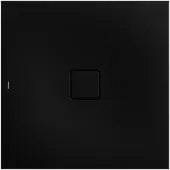 Kaldewei CONOFLAT Duschwanne Modell783-1, 900x900, 465300013676, Farbe: Schwarz Matt 100 mit Perl-Effekt