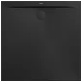 Kaldewei SUPERPLAN ZERO 1524-1, Duschwanne, 90x90cm, 352400010676, Farbe: Schwarz Matt