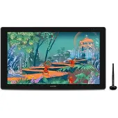 HUION Kamvas 24 graphic tablet 5080 lpi 526 85 x 296 35 mm USB-C Black