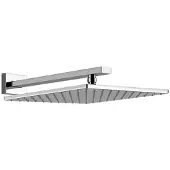 Gessi Antikalk-Kopfbrause 300x300 mm Kupfer gebürstet PVD