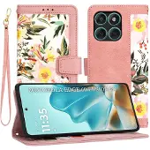 Techsuit – FlipCraft Flip-Hülle für Motorola Edge 60/Edge 60 Fusion – Sweetheart Pink