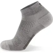 Mons Royale - Atlas Merino Ankle Sock - Merinosocken Gr 45-47 - XL grau