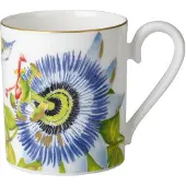 Villeroy & Boch Becher "Becher mit Henkel Amazonia 300 ml bunt", bunt, 1 tlg., Porzellan, Trinkgefäße, Becher