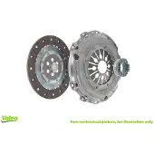 Valeo Kupplungssatz Ø 220 mm mit Ausrücklager passend für u.a. BMW 3er