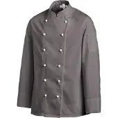 Leiber Kochjacke, langarm, unisex, grau 12/8790/12-54 , Größe: 54