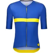 Santini Maillot Jaune Col De La Madeleine 2025 Kurzarm-radtrikot
