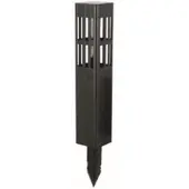 Luxform Gartenleuchte "Solar Florida", schwarz, B:7cm H:3,54cm L:7cm, Leuchten, Gartenleuchte, LED-Gartenleuchte, Solarenergie, warmweiß, aus Aluminium, IP44