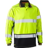 Bisley Workwear Langarm-Poloshirt BRAIDON 276510 Gr. M orange
