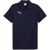 Puma teamEVOSTRIPE Poloshirt Herren navy silber Gr 3XL