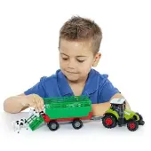 MOLTO Traktor Mit Licht Und Sound Anhänger Und Tier