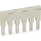 Wago 859-406 Brücker,für Brückungsschacht,6-fach,lichtgrau 859406 - 25 Stück