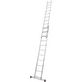 Krause Corda Aluminium-Schiebeleiter 2x11 Sprossen 2-teilig