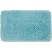 Gozze Badematte GÖZZE "»DELUXE«", grün (mint), rechteckig (50cm x 70cm ), Polyester, Badematten, Badematte, mit extra hohem Flor