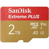 Ginza.se Extreme PLUS, 2 TB, MicroSDXC, Klasse 3, UHS-I, 250 MB/s, 150 MB/s