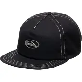 Quiksilver Snapback Cap "Saturn", Herren, schwarz (schwarz, jet schwarz), Obermaterial:100% Polyester., Caps Snapback Cap